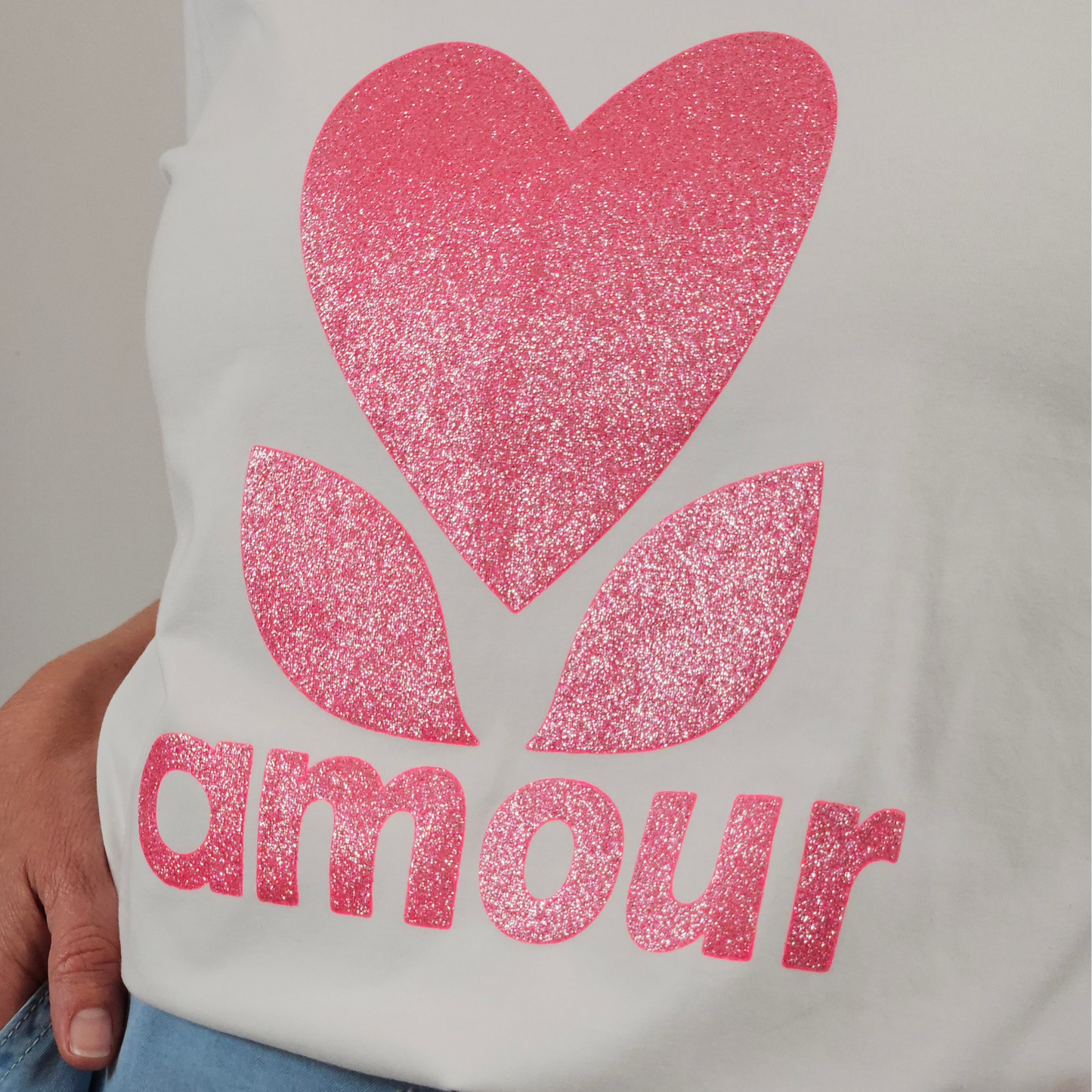 T-shirt floqué