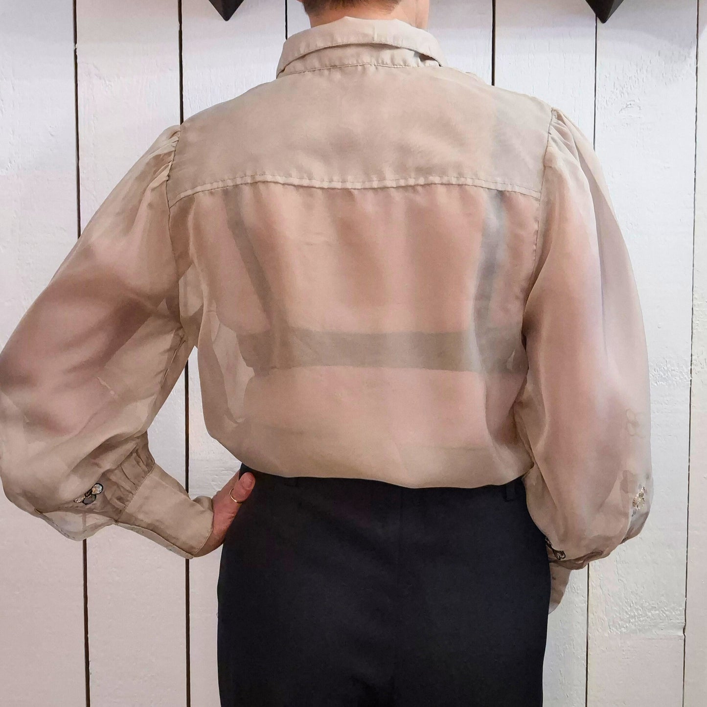 Chemise manches longues