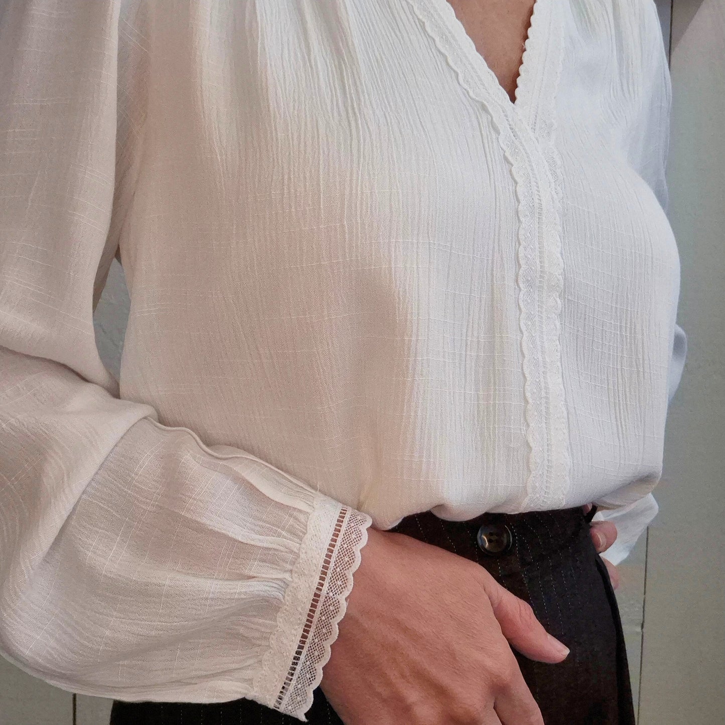 Blouse manches longues