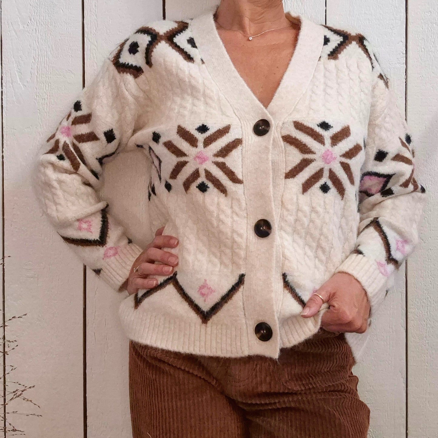 Gilet manches longues