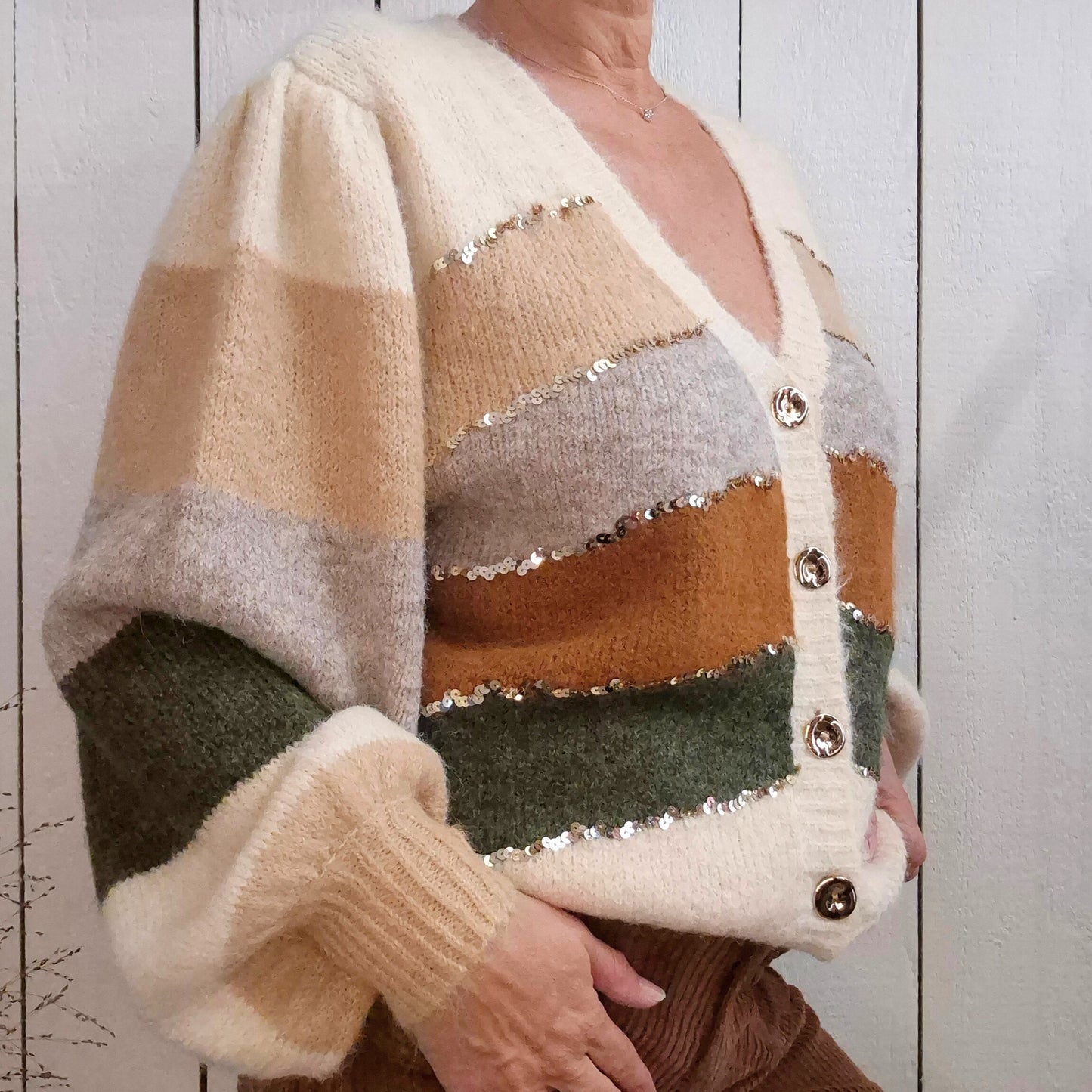 Gilet manches longues