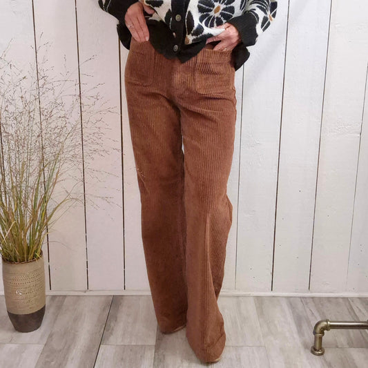 Pantalon velours côtelé