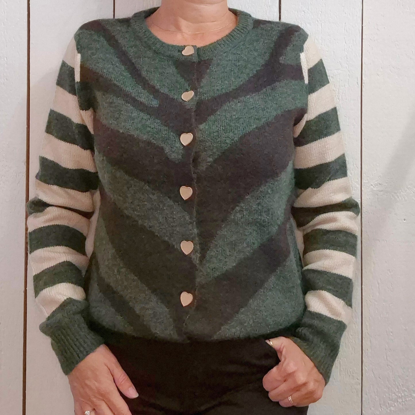 Gilet manches longues