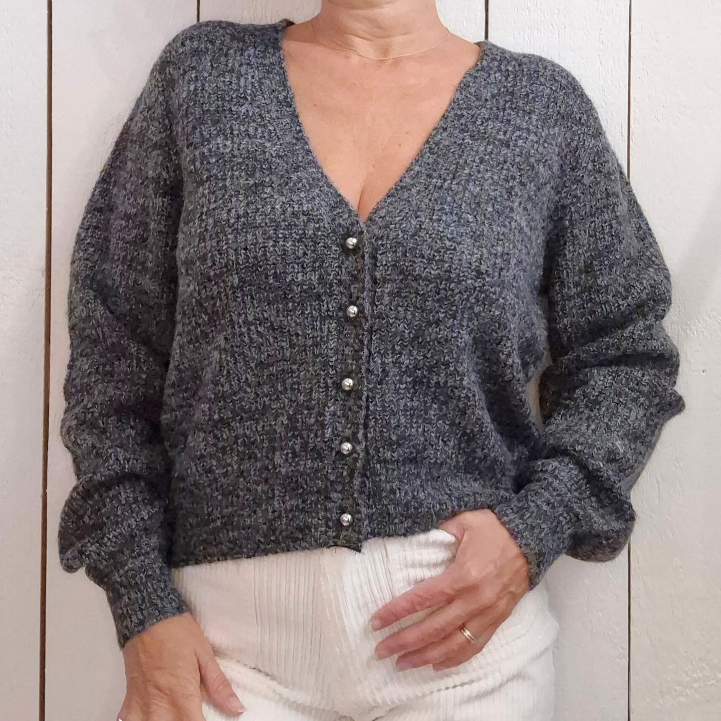 Gilet manches longues