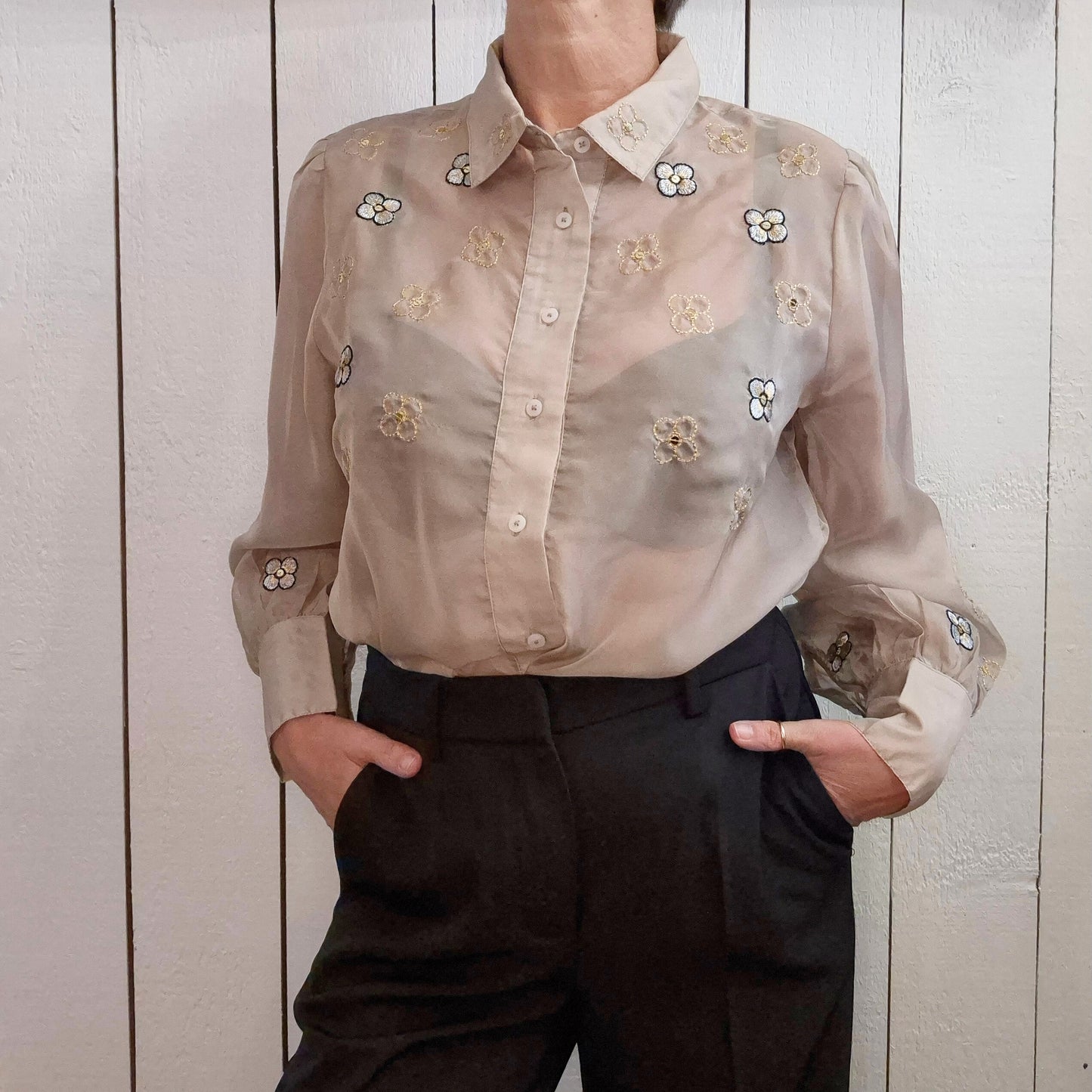 Chemise manches longues