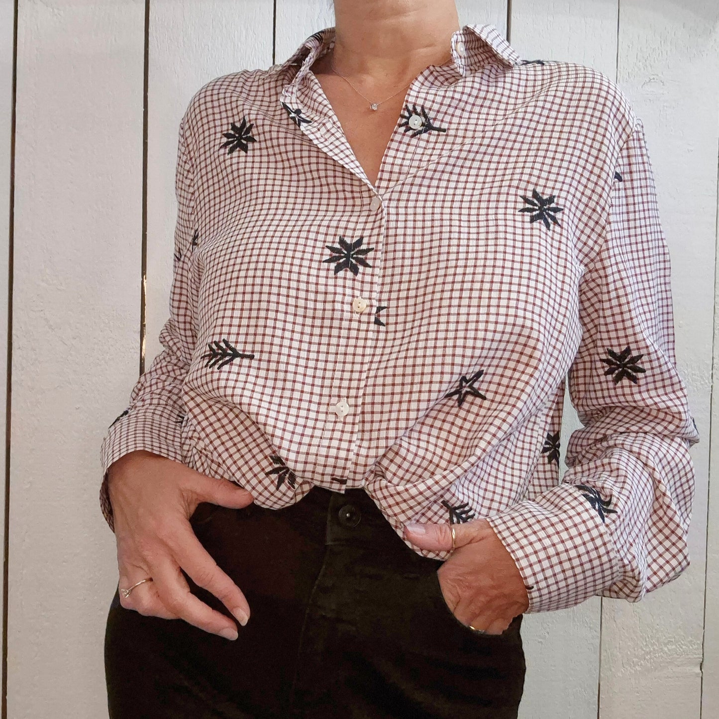 Chemise manches longues