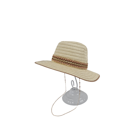 Chapeau en paille fantaisie